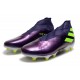 adidas Nemeziz 19+ FG Zapatillas de Fútbol Violeta Verde