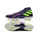 adidas Nemeziz 19+ FG Zapatillas de Fútbol Violeta Verde