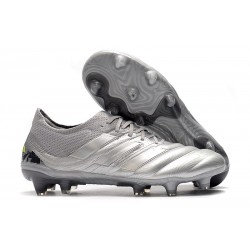 Botas de Futbol adidas Copa 20.1 FG Plata Amarillo