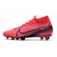 Nike Botas de Fútbol Mercurial Superfly VII Elite FG Láser Crimson Negro