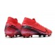 Nike Botas de Fútbol Mercurial Superfly VII Elite FG Láser Crimson Negro
