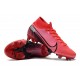 Nike Botas de Fútbol Mercurial Superfly VII Elite FG Láser Crimson Negro