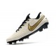 Botas de fútbol Nike Tiempo Legend VIII Elite FG Blanco Oro