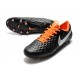 Botas de fútbol Nike Tiempo Legend VIII Elite FG Negro Blanco Naranja