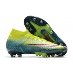 Nike Mercurial Superfly VII Elite AG-PRO Lemon Venom Negro Verde