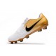Botas de Fútbol de Phantom Venom Elite FG Nike Blanco Oro Negro