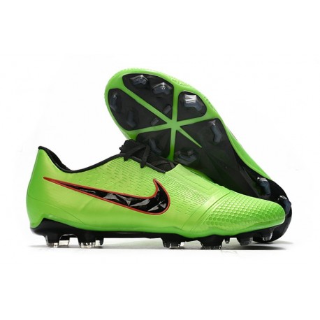 Botas de Fútbol de Phantom Venom Elite FG Nike Verde Strike Negro