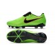 Botas de Fútbol de Phantom Venom Elite FG Nike Verde Strike Negro