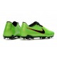 Botas de Fútbol de Phantom Venom Elite FG Nike Verde Strike Negro