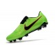 Botas de Fútbol de Phantom Venom Elite FG Nike Verde Strike Negro
