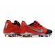 Botas de Fútbol de Phantom Venom Elite FG Nike Láser Crimson Plata Negro