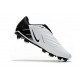 Botas de Fútbol de Phantom Venom Elite FG Nike Negro Blanco