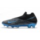 Botas 2020 Nike Phantom VSN 2 Elite DF FG -Negro Azul Láser Antracita