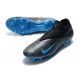 Botas 2020 Nike Phantom VSN 2 Elite DF FG -Negro Azul Láser Antracita