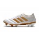 adidas Copa 19.1 FG Zapatillas de Fútbol - Blanco Oro