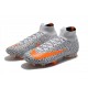 Nike Mercurial Superfly 7 CR7 Elite FG Blanco Total Naranja Negro