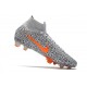 Nike Mercurial Superfly 7 CR7 Elite FG Blanco Total Naranja Negro