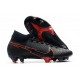 Zapatos Nike Mercurial Superfly 7 Elite FG Negro Rosso