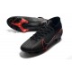 Zapatos Nike Mercurial Superfly 7 Elite FG Negro Rosso