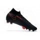 Zapatos Nike Mercurial Superfly 7 Elite FG Negro Rosso