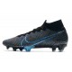 Zapatos Nike Mercurial Superfly 7 Elite FG Negro Azul
