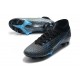 Zapatos Nike Mercurial Superfly 7 Elite FG Negro Azul