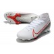 Zapatos Nike Mercurial Superfly 7 Elite FG Blanco Carmesí láser Negro