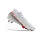 Zapatos Nike Mercurial Superfly 7 Elite FG Blanco Carmesí láser Negro
