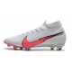 Zapatos Nike Mercurial Superfly 7 Elite FG Blanco Rojo Azul