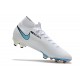 Zapatos Nike Mercurial Superfly 7 Elite FG Blanco Rojo Azul
