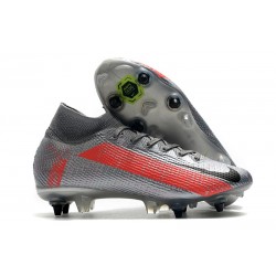 Nike Mercurial Superfly VII Elite SG-PRO Neighbourhood - Plateado Rosa