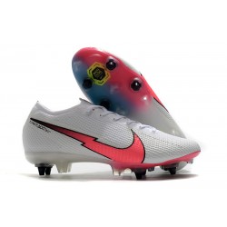 Nike Mercurial Vapor 13 Elite SG Anti-Clog Blanco Rojo