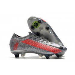 Nike Mercurial Vapor 13 Elite SG Anti-Clog Gris Negro