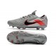 Nike Zapatillas Tiempo Legend 8 Elite FG Gris Negro Rojo