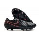 Nike Zapatillas Tiempo Legend 8 Elite FG Negro Rosa