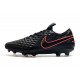 Nike Zapatillas Tiempo Legend 8 Elite FG Negro Rosa