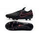 Nike Zapatillas Tiempo Legend 8 Elite FG Negro Rosa