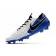 Nike Zapatillas Tiempo Legend 8 Elite FG Blanco Negro Azul