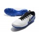 Nike Zapatillas Tiempo Legend 8 Elite FG Blanco Negro Azul