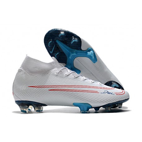 Nike CR7 x Bugatti Mercurial Superfly 7 Elite FG Blanco Rosso