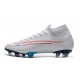 Nike CR7 x Bugatti Mercurial Superfly 7 Elite FG Blanco Rosso