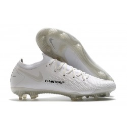 Botas de fútbol Nike PHANTOM GT ELITE FG Blanco