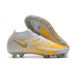 Botas de Fútbol Nike Phantom GT Elite Dynamic Fit FG Blanco Oro