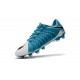 Botas de fútbol de hombre Nike Hypervenom Phantom FG Azul Blanco