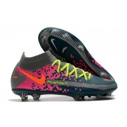 Zapatillas de Fútbol Nike Phantom GT Elite DF FG Armada Grigio Rosa