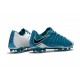 Botas de fútbol de hombre Nike Hypervenom Phantom FG Azul Blanco