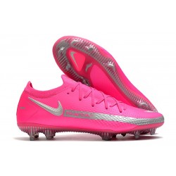 Zapatillas de fútbol Nike Phantom Gt Elite Fg Rosa Plata