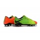 Botas de fútbol de hombre Nike Hypervenom Phantom FG Verde Naranja