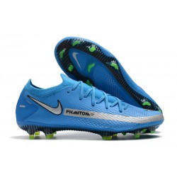 Zapatillas de fútbol Nike Phantom Gt Elite Fg Azul Plata