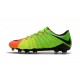 Botas de fútbol de hombre Nike Hypervenom Phantom FG Verde Naranja